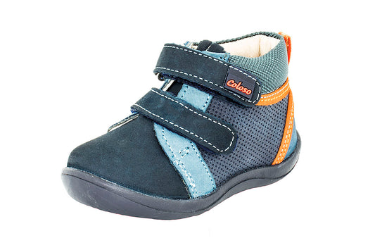 BOTITA BEBE 876602 PIEL AZUL