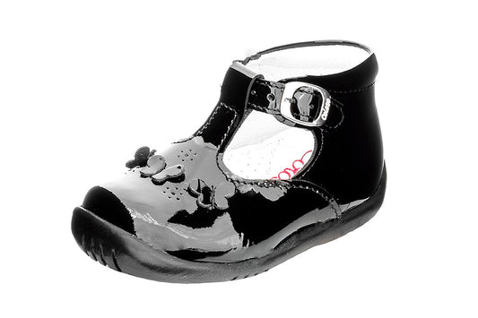 BOTITA PARA NIÑA 883505 CHAROL NEGRO