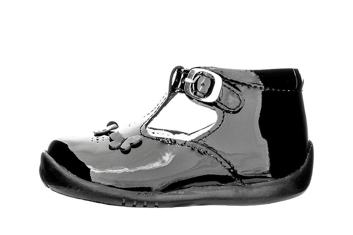 BOTITA PARA NIÑA 883505 CHAROL NEGRO