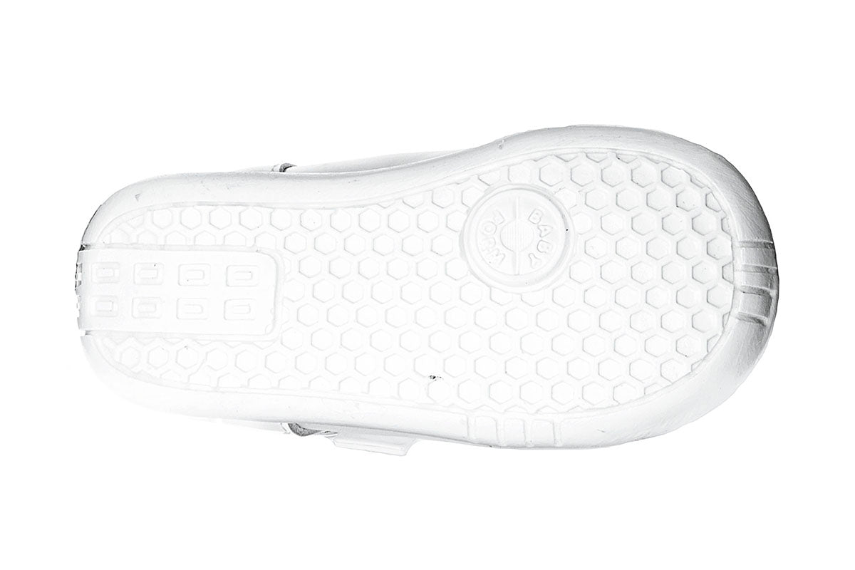 BOTITA PARA NIÑA PRIMEROS PASOS 884004 PIEL BLANCA NACARADA