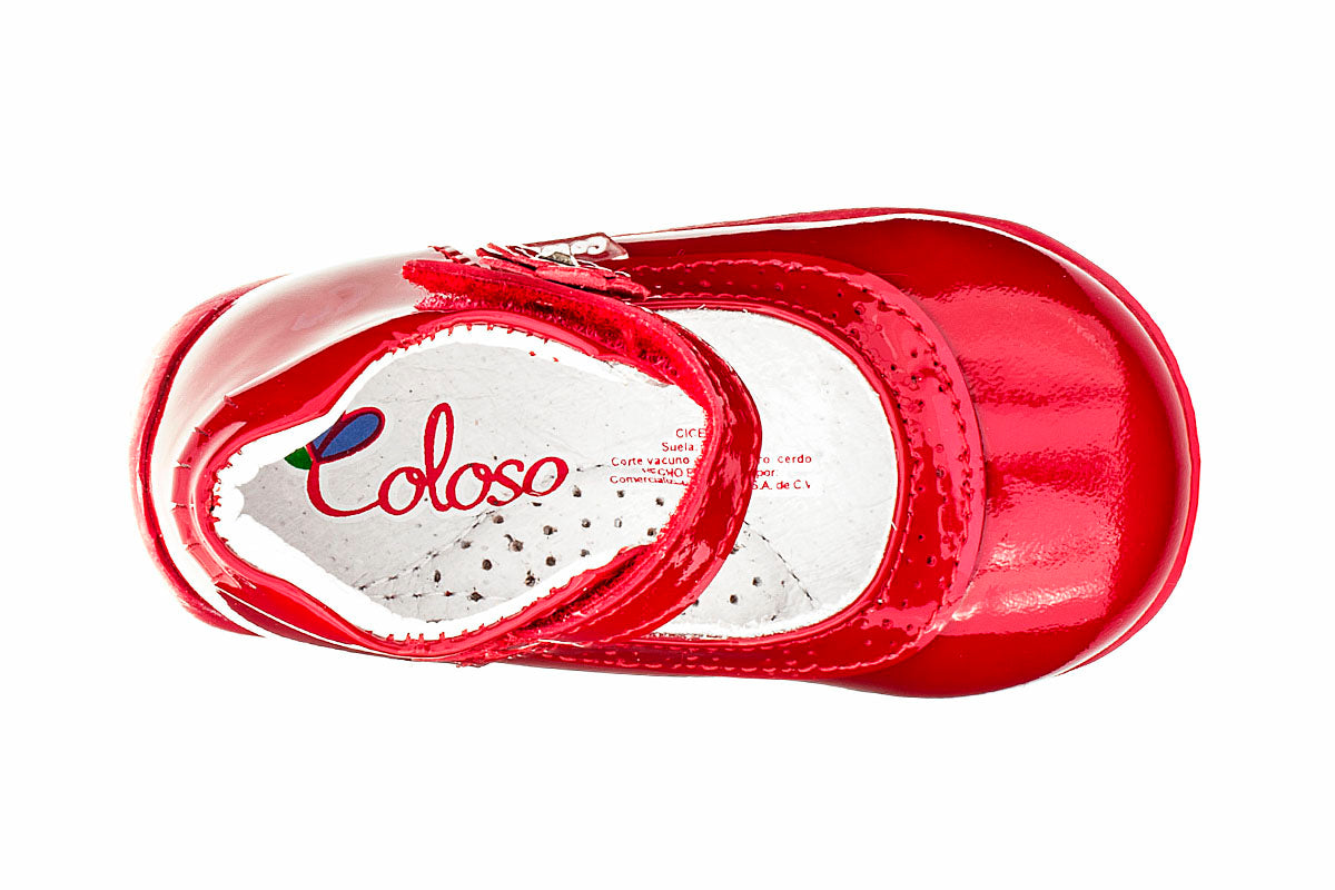 BOTITA PARA NIÑA 884004 CHAROL ROJO