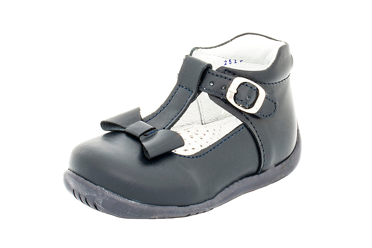 BOTITA PARA NIÑA 884105 PIEL AZUL MARINO