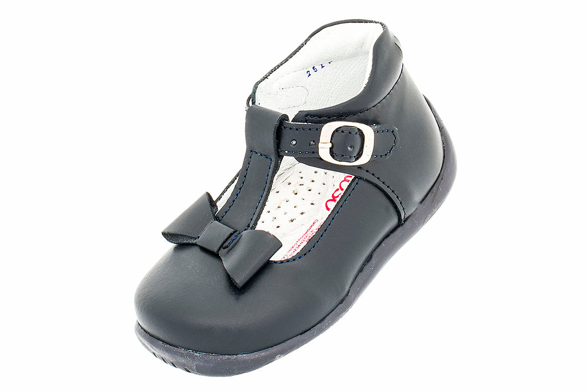 BOTITA PARA NIÑA 884105 PIEL AZUL MARINO