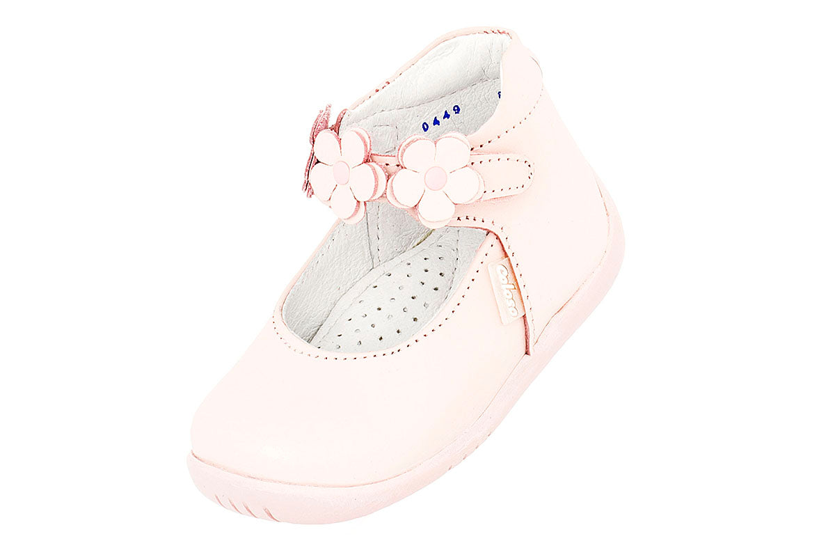 ZAPATO BEBE PRIMEROS PASOS 884402 PIEL ROSA