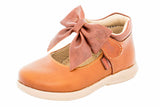 ZAPATO PARA NIÑA 97008 PIEL CAFE