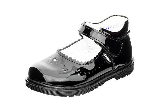 BOTITA NIÑA 97606 CHAROL NEGRO