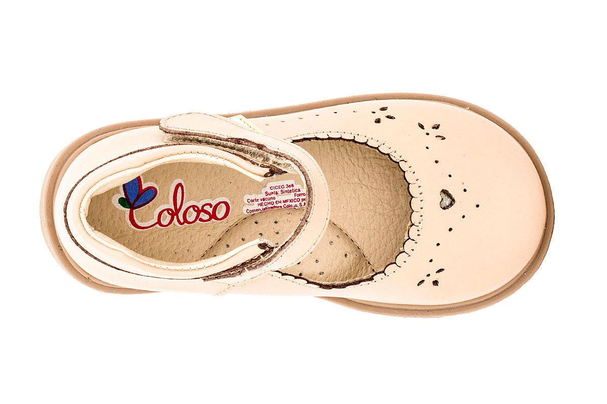 BOTITA NIÑA 97607 PIEL BEIGE
