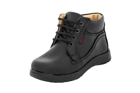 BOTA NIÑO 31809 PIEL NEGRA