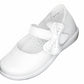 ZAPATO NIÑA 345901 PIEL BLANCA