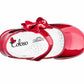 ZAPATO NIÑA 345906 CHAROL ROJO