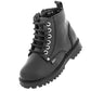 BOTA NIÑA 401102 PIEL NEGRA TUBO BAJO