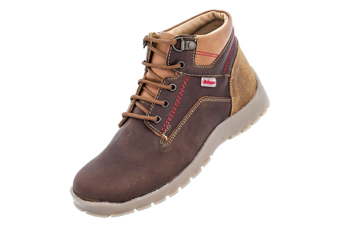 BOTA NIÑO 596203 PIEL CAFE