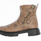 BOTA NIÑA 791004 PIEL CAFE TUBO BAJO 🔥-25%